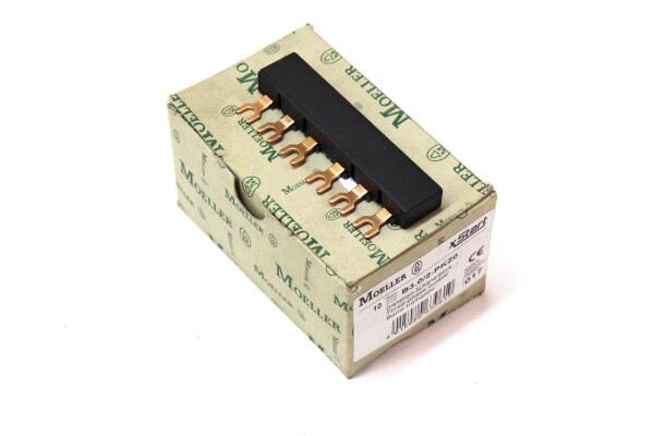 Moeller B3.0/2 -PKZ0 10 St&uuml;ck Drehstrom-Schienenblock 0639619 unused OVP