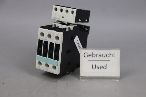 Siemens 3RT1026-1A..0 + 3RH1924-1GP11 3RT10261A..0 Motorsch&uuml;tz used