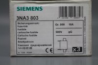 Siemens 3NA3 803 Sicherungseinsatz (3Stk.) Unused OVP