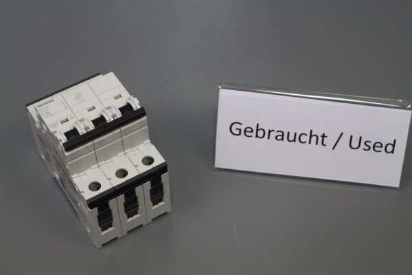 Siemens 5SY41 MCB C16 5SY41MCBC16 Leitungsschutzschalter used