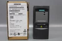 Siemens 6SE6420-2UD17-5AA1 Micromaster 420 0,75 kW E: A04/1.17 Unused OVP