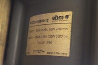 Siemens 1PH7133-2EG03-0DA6-Z 3~ Motor + ebm L&uuml;fter W2D210-EB10-12 Used