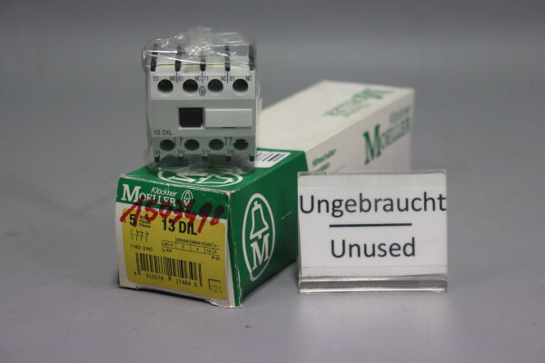 Moeller 13 DIL Hilfsschalterbaustein (5 Stk.) unused OVP