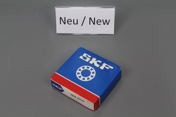 SKF 1308 ETN9 Pendelkugellager 90x23x40mm unused OVP