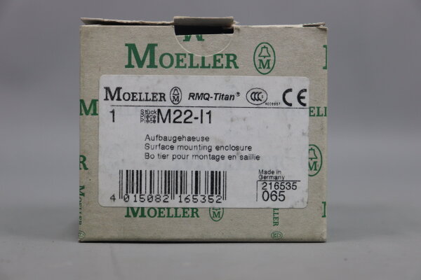 Eaton Moeller M22-I4 Aufbaugehäuse ungebraucht/OVP 