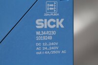 SICK WL34-R230 1019249 Reflexions-Lichtschranke unused OVP