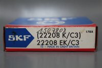 SKF 22208 EK/C3 22208 K/C3 Pendelrollenlager 40x80x23mm unused OVP