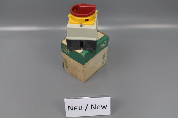 Kl&ouml;ckner Moeller T0-2-1/I/SVB Hauptschalter (Aufbau) unused OVP