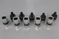 Walther 5x 1-MD-007-2-WR521-19-1 + MD-007-0-L1016-19-1 Verschlusskupplung unused ovp