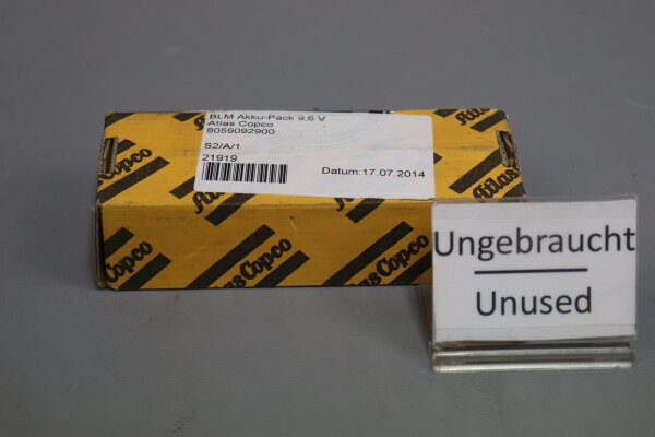 Atlas Copco BLM Akku-Pack 9,6 V / 8059092900 sealed