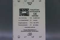 Block NHD 400/8 VDE 0550 Netzfilter used