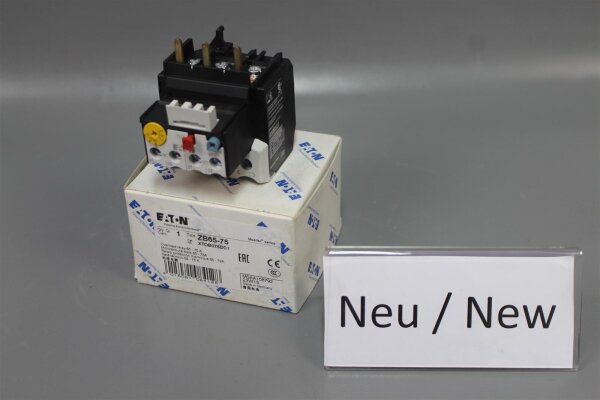 Eaton ZB65-75 Motorschutzrelais 108792 65-75A Unused OVP