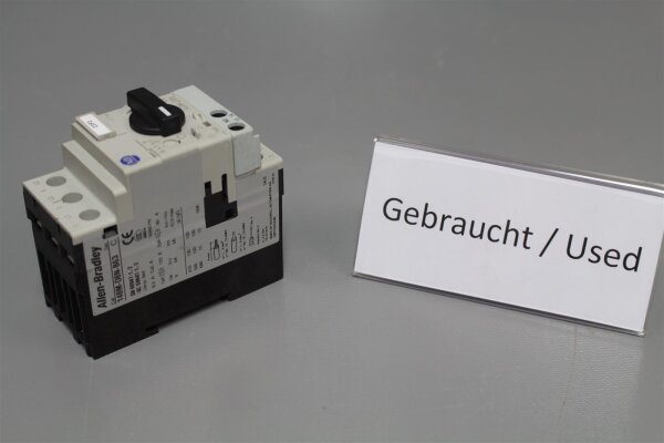 Allen Bradley 140M-D8N-B63 Ser. C 6.3A 50/60Hz Leistungsschutzschalter Used