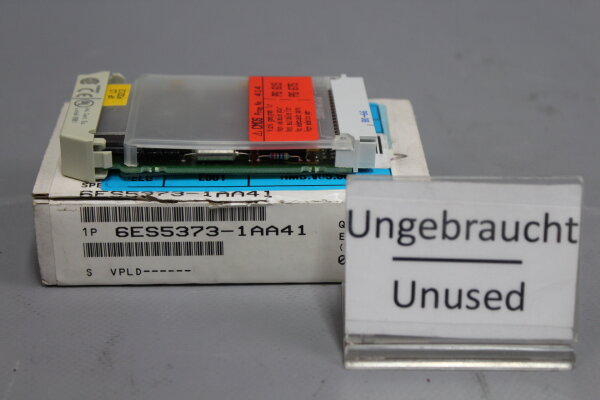 Siemens Simatic S5 6ES5373-1AA41 E-Stand:01 Speichermodul unused OVP