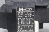 Kl&ouml;ckner Moeller Z1-80 Z180 63-80A Motorschutzrelais Used