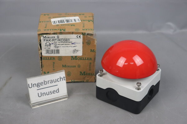 Moeller FAK-RT/KC02/I Foot- and Hand sensing device (red) FAK 030724 unused OVP