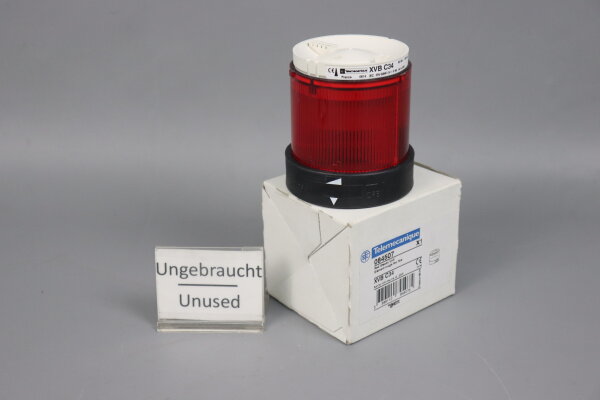 Telemecanique XVB C34 10W red steady unit 084507 Unused OVP