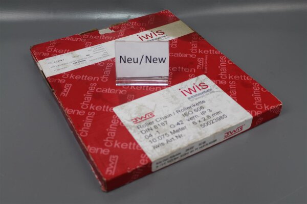 Iwis 04-1 G42 Rollenkette 10 Meter 6x2,8 mm