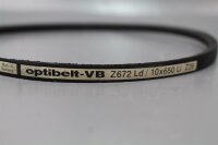 Optibelt-VB Z672 Ld/ 10x650 Li Z26 Keilriemen Unused