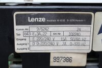 Lenze 640 Frequenzumrichter 643 E.3A.22 240V 15A Used