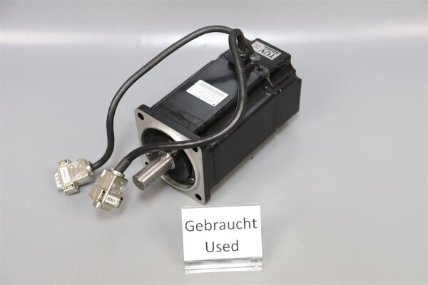 Yaskawa SGM-08V314 AC 750W 200V 4.4A Servomotor used defekt
