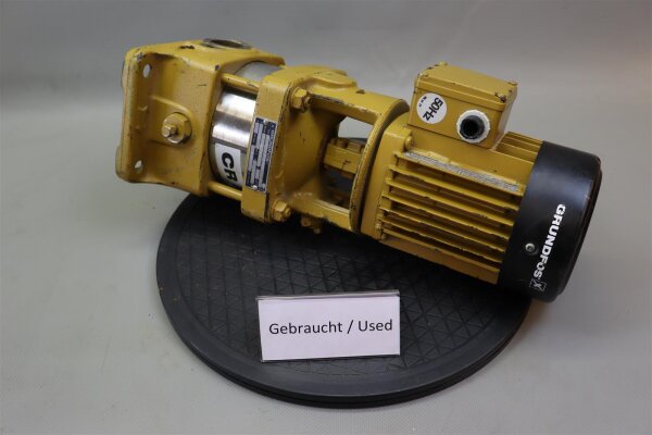 Grundfos CR2-40 A-A-A-BUBE Druckerh&ouml;hungspumpe + MG71B2-14F85-B Used