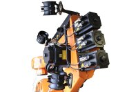 KUKA KR 125/2 Industrieroboter + KR C1 Schaltschrank und Bedienpult used