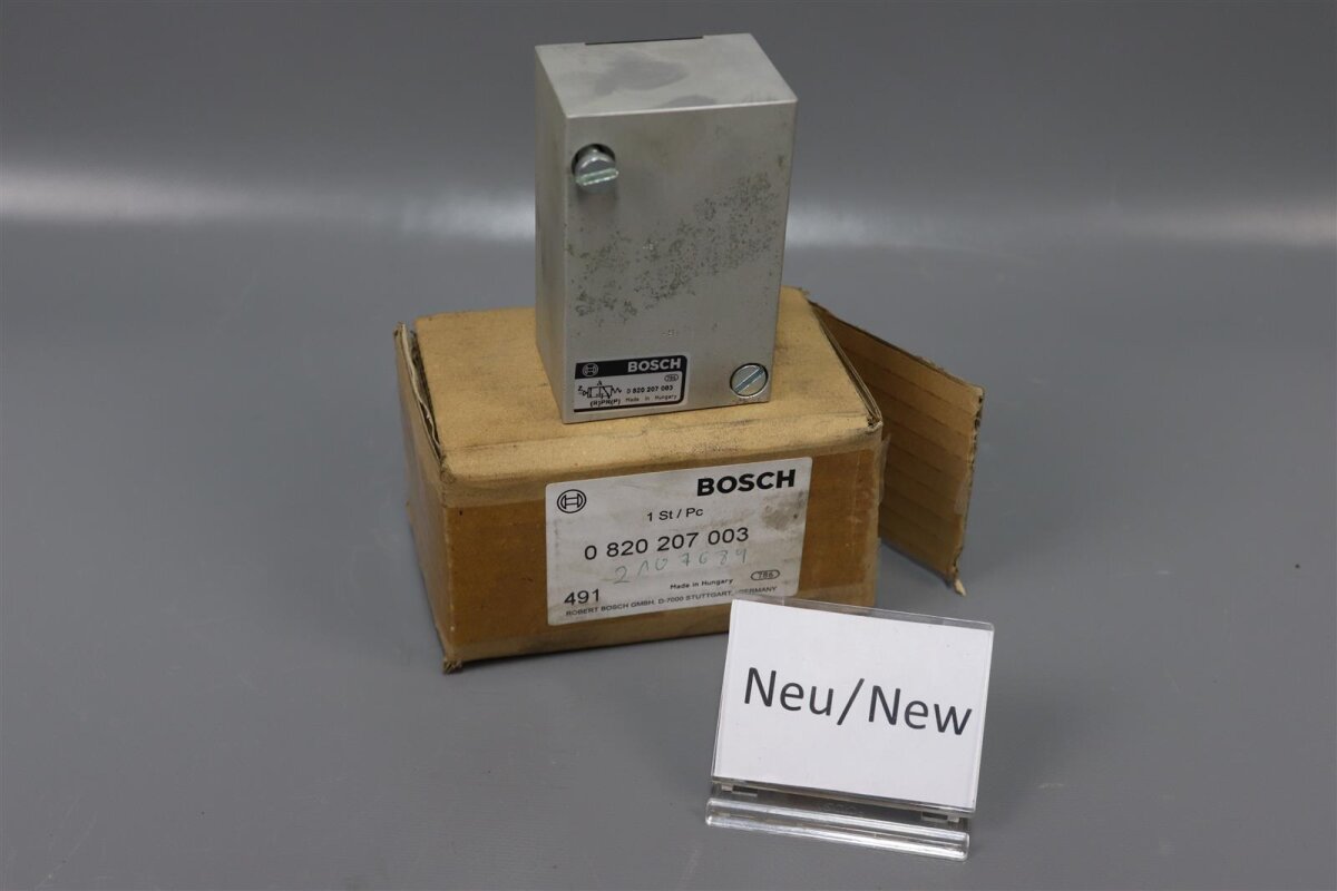 Bosch 0 820 207 003 Regelventil 0820207003 Unused OVP