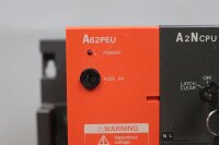 Mitsubishi A62PEU + A2NCPU + AX81 + AY81EP + A68DAV + AD61 CPU-Board used