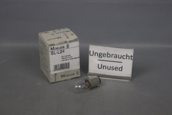 Moeller SL-L24 Gl&uuml;hlampe 24V 5W SLL24 Tsl-L24 Unused OVP