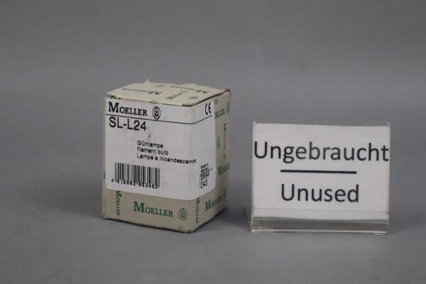 Moeller SL-L24 Gl&uuml;hlampe 24V 5W SLL24 Unused OVP