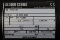 Georgii Kobold KOD 588 Motor Drehzahl 0,12kW 10 0088 0038...