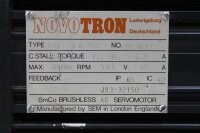 Novotron  BMR 115E6-88S Buerstenloser Servomotor 530V...