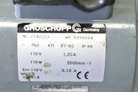 Groschopp KM 87-60 WK 0999004 Getriebemotor 110W 3500rpm Unused