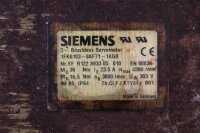 Siemens 1FK6103-8AF71-1AG0 Servomotor 3000 rpm 23.5A IFK61038AF711AG0 Used