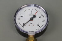 Wika EN837-1 Manometer 4 bar Unused