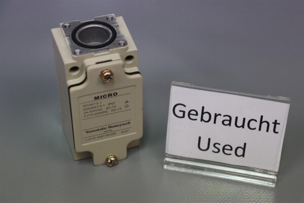 Micro Yamatake-Honeywell LJA10-15A11N-005 Endschalter 9640P Used