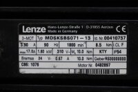 Lenze MDSKSBS071-13 ID 00410737 3~Servomotor used