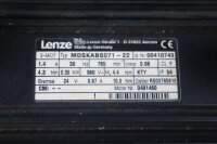 Lenze MDSKABS071-22 00410743 Servomotor 0,35kW 765 u/min used
