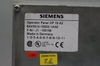 Siemens Coros OP15-A2 6AV3515-1EB32-1AA0 Panel used