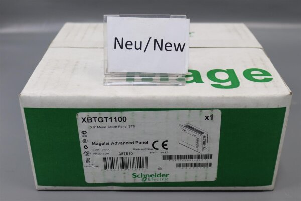 Schneider Electric XBTGT110 Magelis Advanced Panel sealed ovp