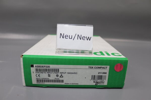 Schneider Electric ASBDEP220 Discrete Input AS-BDEP-220 TSX Compact 211266 sealed OVP