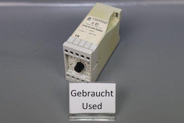 E.Dold &amp; S&ouml;hne KG AI 871 AI871 Relais 230V 50/60Hz used
