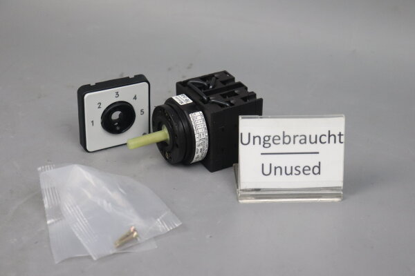 Moeller T0-3-8232 Stufenschalter 600V 50/60Hz T038232 unused