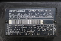 Indramat MAC112B-0-GD-3-C/130-A-2/S013 Permanent Magnet Motor unused