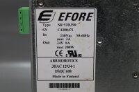ABB Robotics DSQC 608 I/O PS Efore SR 92D390 24V 8A 200W Used