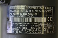 Indramat  MAC063B-0-JS-3-C/095-B-1/S001 Permanent Magnet Motor