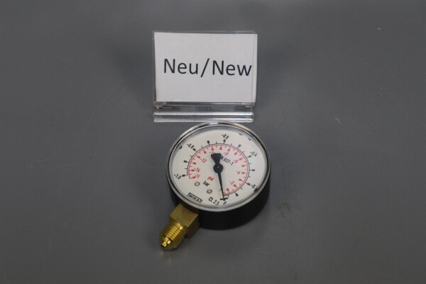 WIKA EN 837-1 Manometer unused