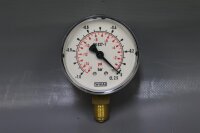 WIKA EN 837-1 Manometer unused