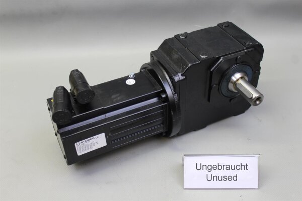 St&ouml;ber ED402USABCRO140 S1 Servomotor + K102VG0125ED402U Getriebe i=12,618 Unused